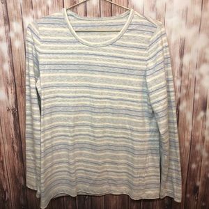 L.L Bean Long Sleeve Striped Shirt